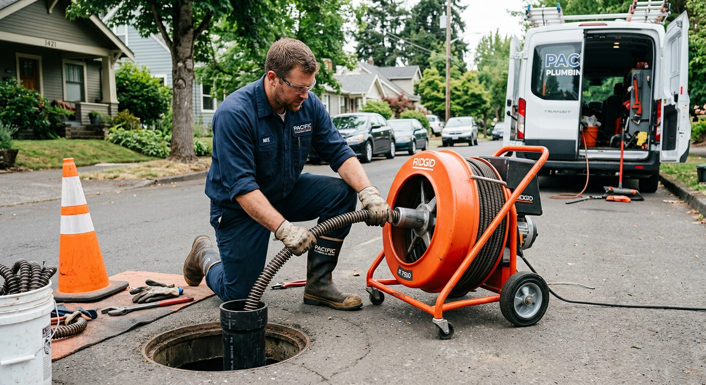 Dégorgement de canalisation principale enterrée à Meaux 95